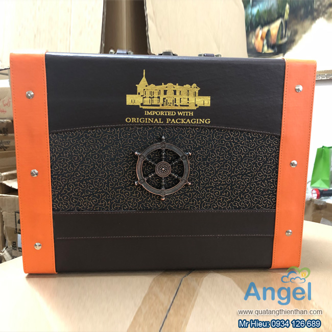 Hộp Rượu Da Hộp Rượu Da