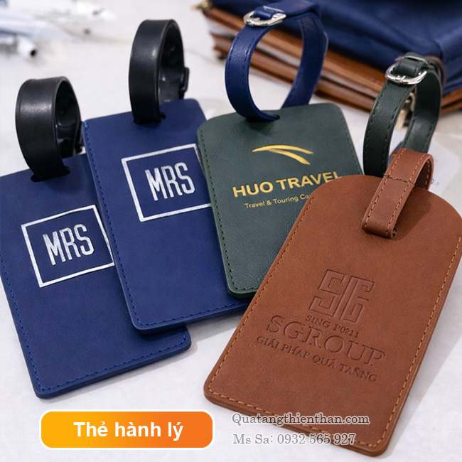 Thẻ Hành Lý bằng simili